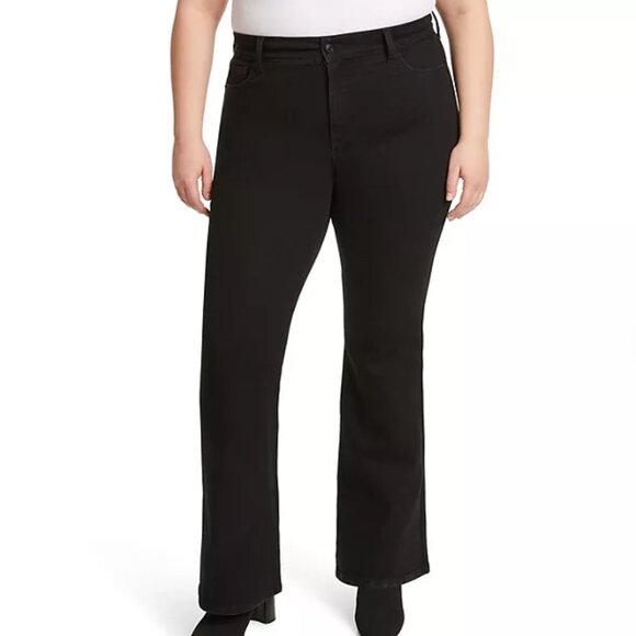 Jessica Simpson Women's High Rise Flare Jean - Picture 8 of 15